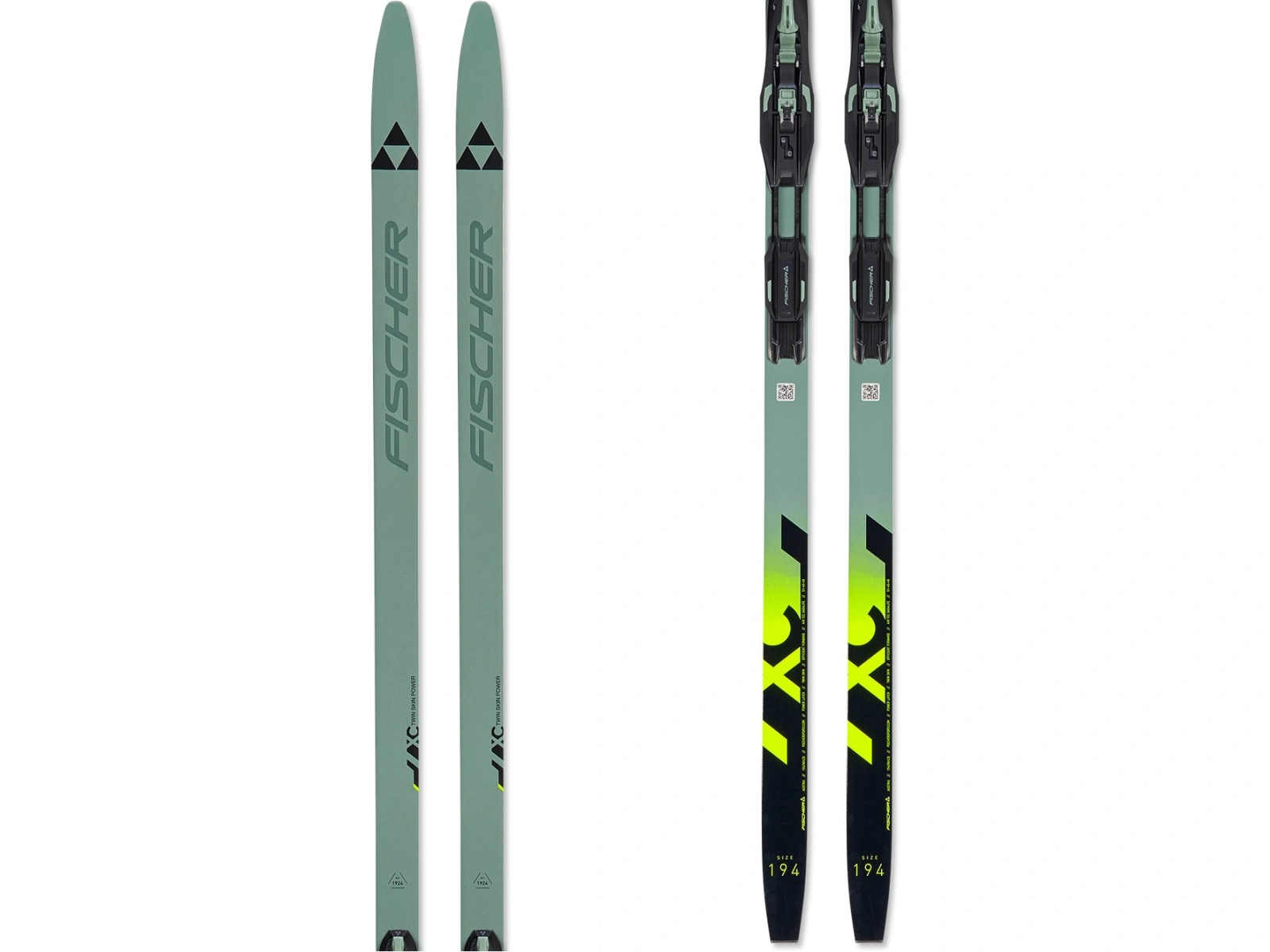 Fischer TWIN SKIN POWER MEDIUM EF + TOUR STEP 2025/26