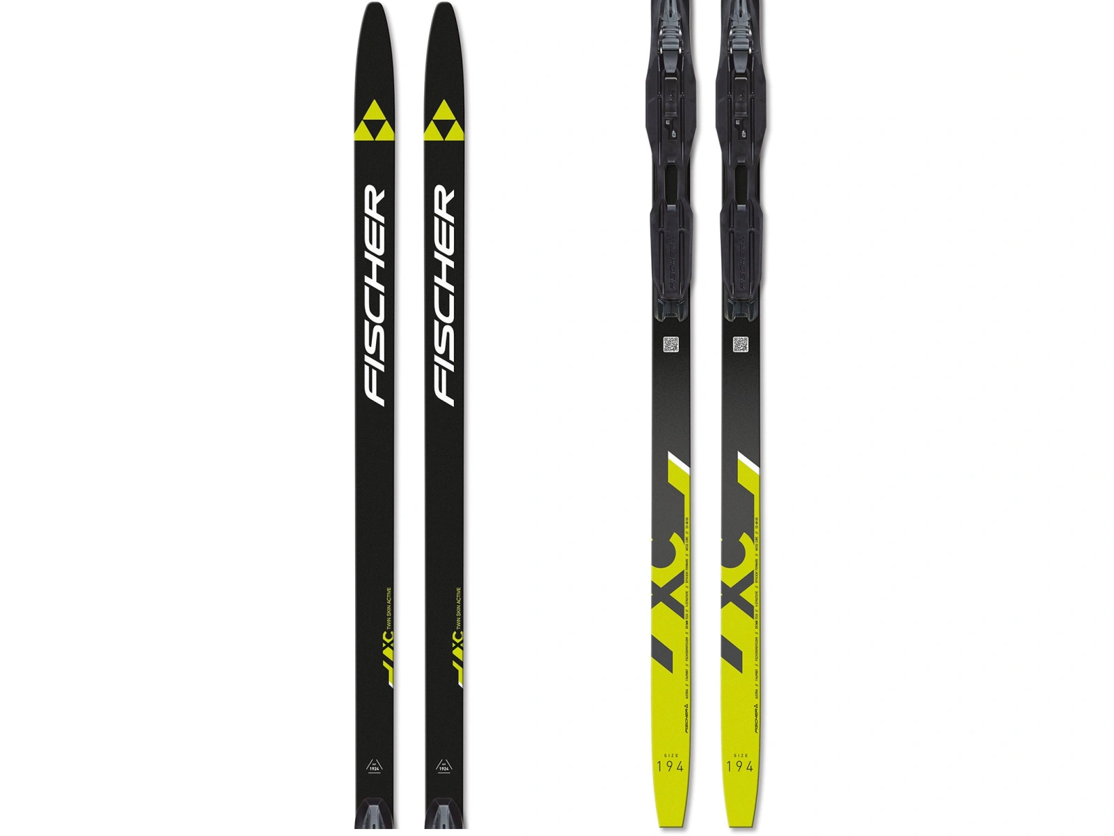 Fischer TWIN SKIN ACTIVE + COMPACT STEP-IN 2025/26