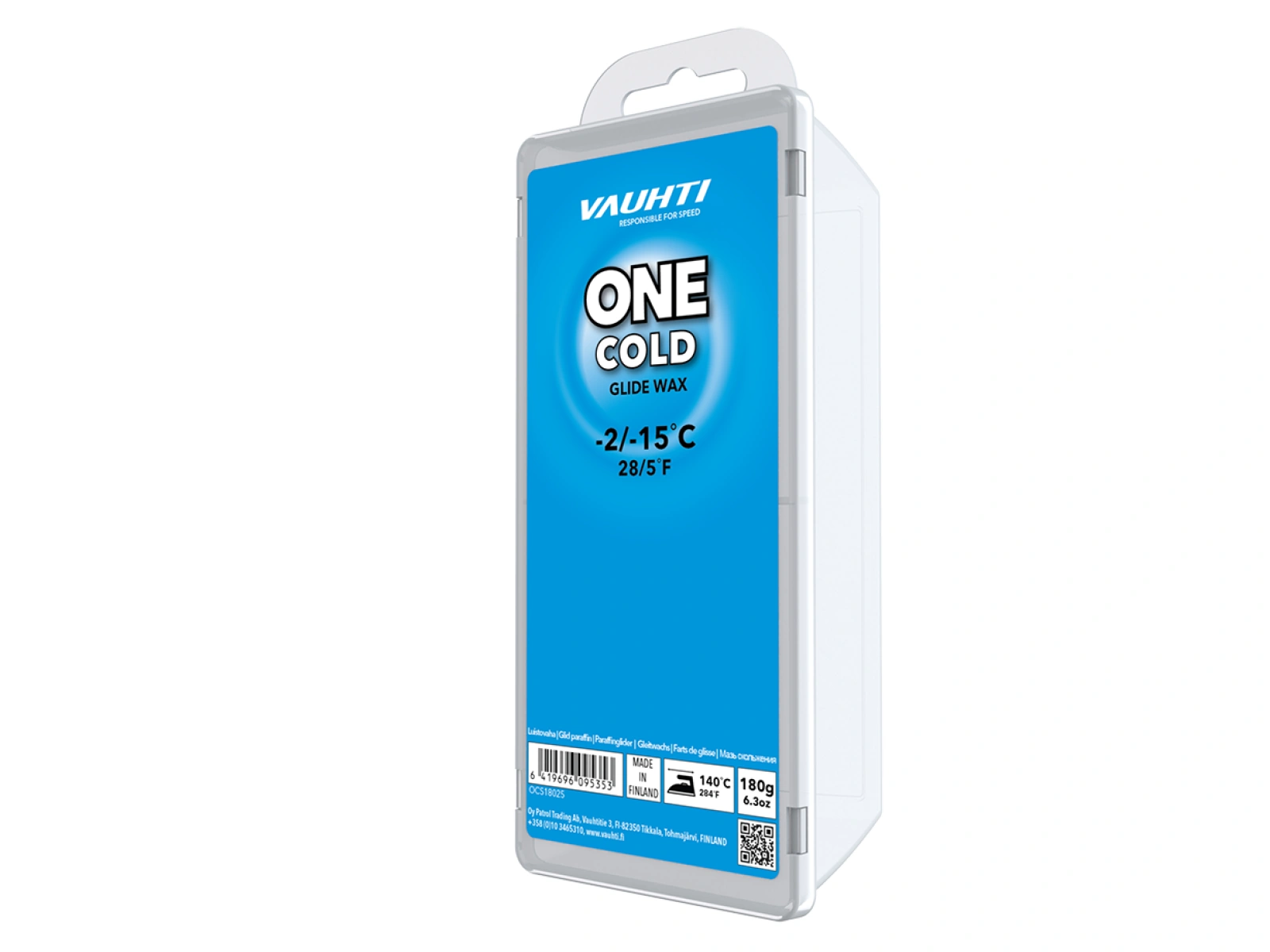 Vauhti ONE COLD 180 g (-2/-15)