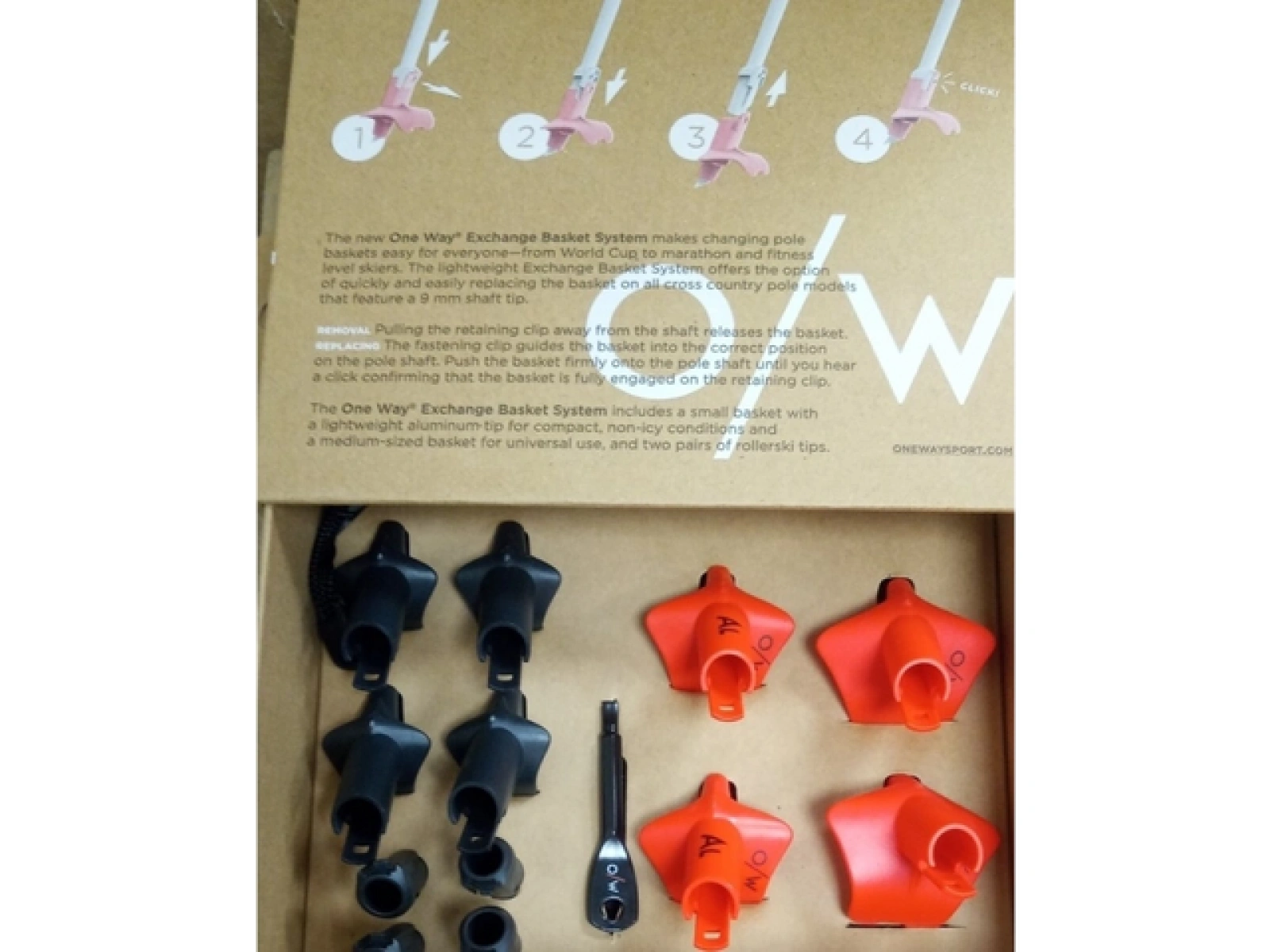 Příslušenství pro výměnu talířků/hrotů Oneway EXCHANGE SYSTEM