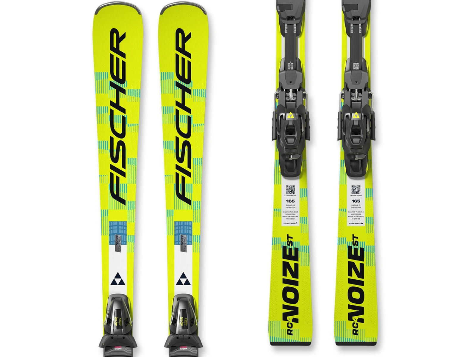 Fischer RC4 NOIZE ST YELLOW SUPERFLEX + RC4 Z12 GW 25/26