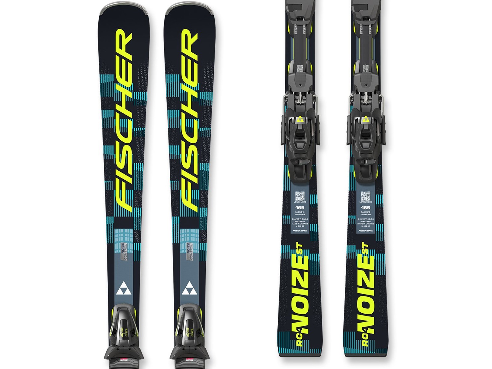 Fischer RC4 NOIZE ST BLACK SUPERFLEX + RC4 Z12 GW 25/26