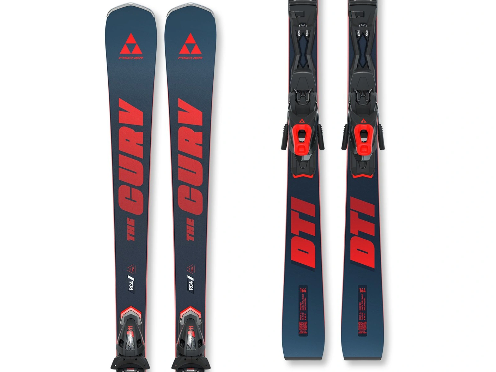 Fischer THE CURV DTI AR + RS 11 PR 25/26