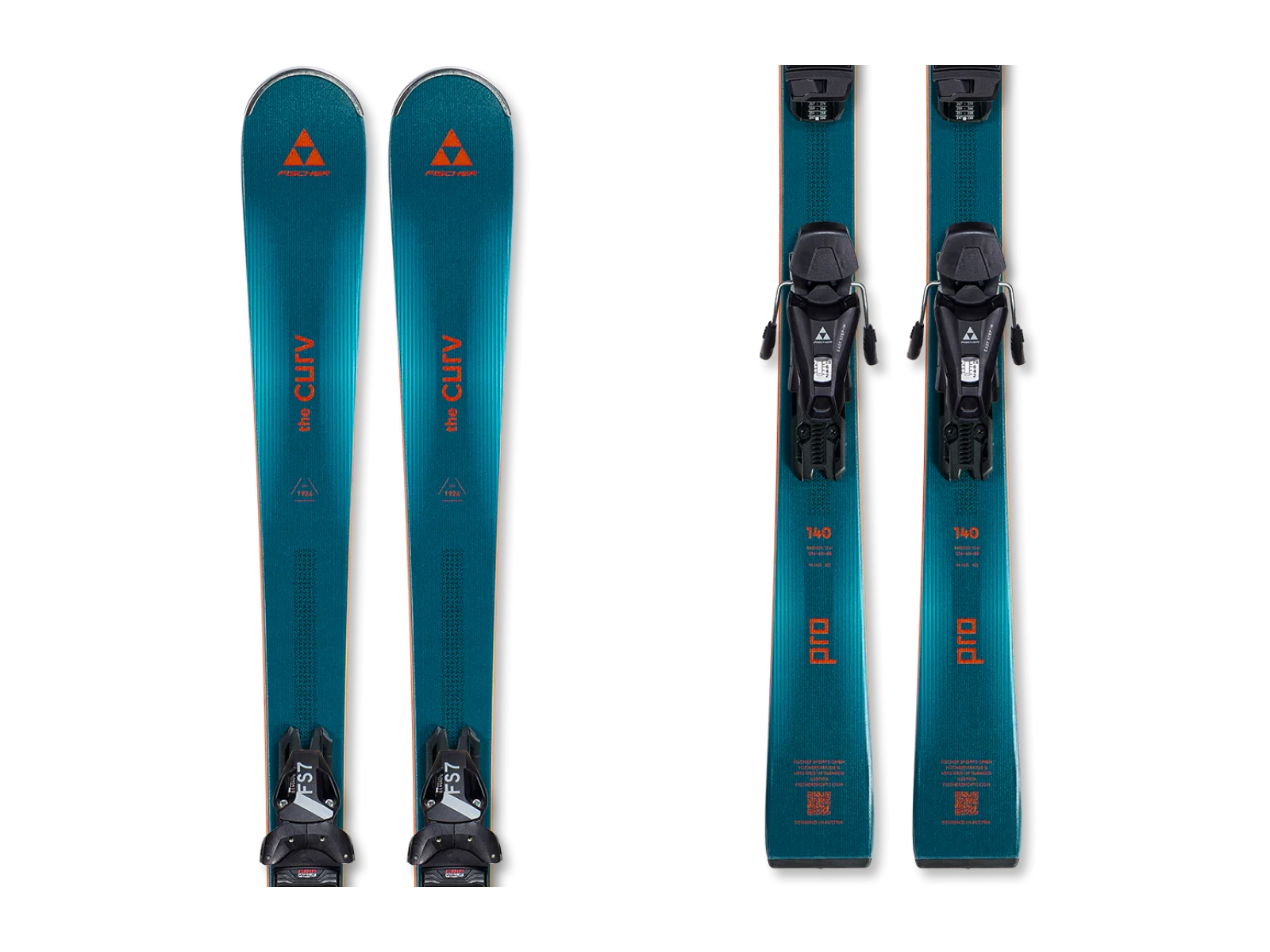 Fischer THE CURV PRO + FS 7 CA JRS 26/27