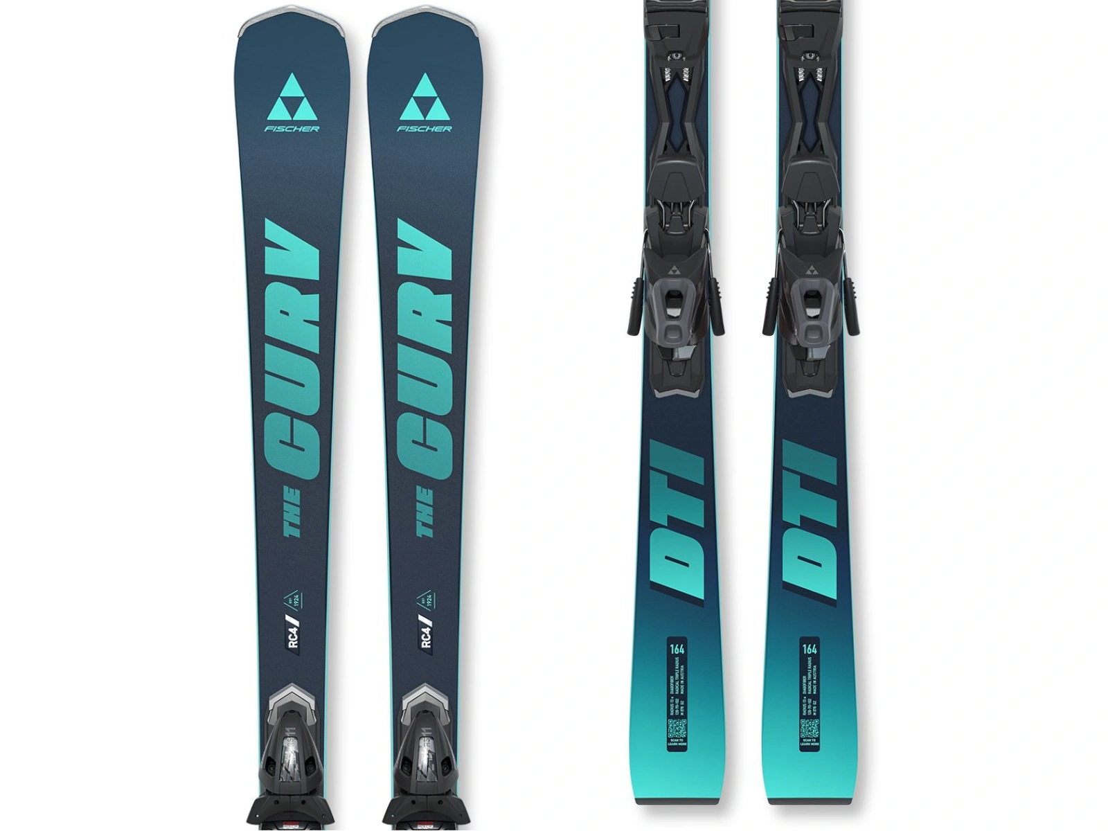 Fischer THE CURV DTI AR WS + RS 11 PR 25/26