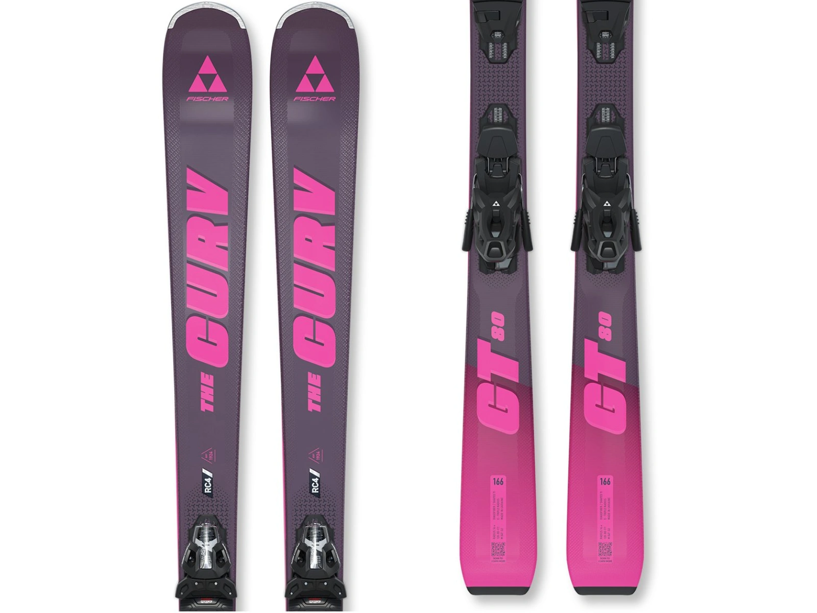 Fischer THE CURV GT 80 TPR WS + RSW 11 PR 25/26