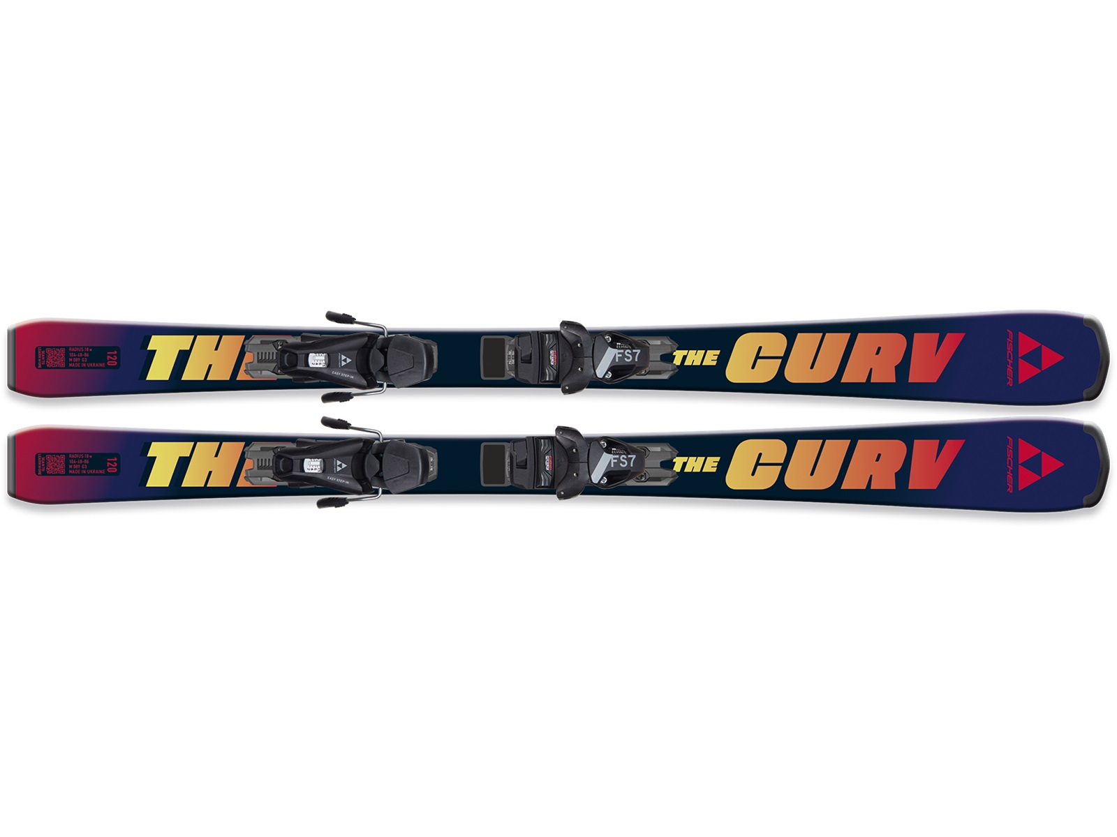 Fischer THE CURV JR (130-150) JRS + FS 7 CA JRS 25/26