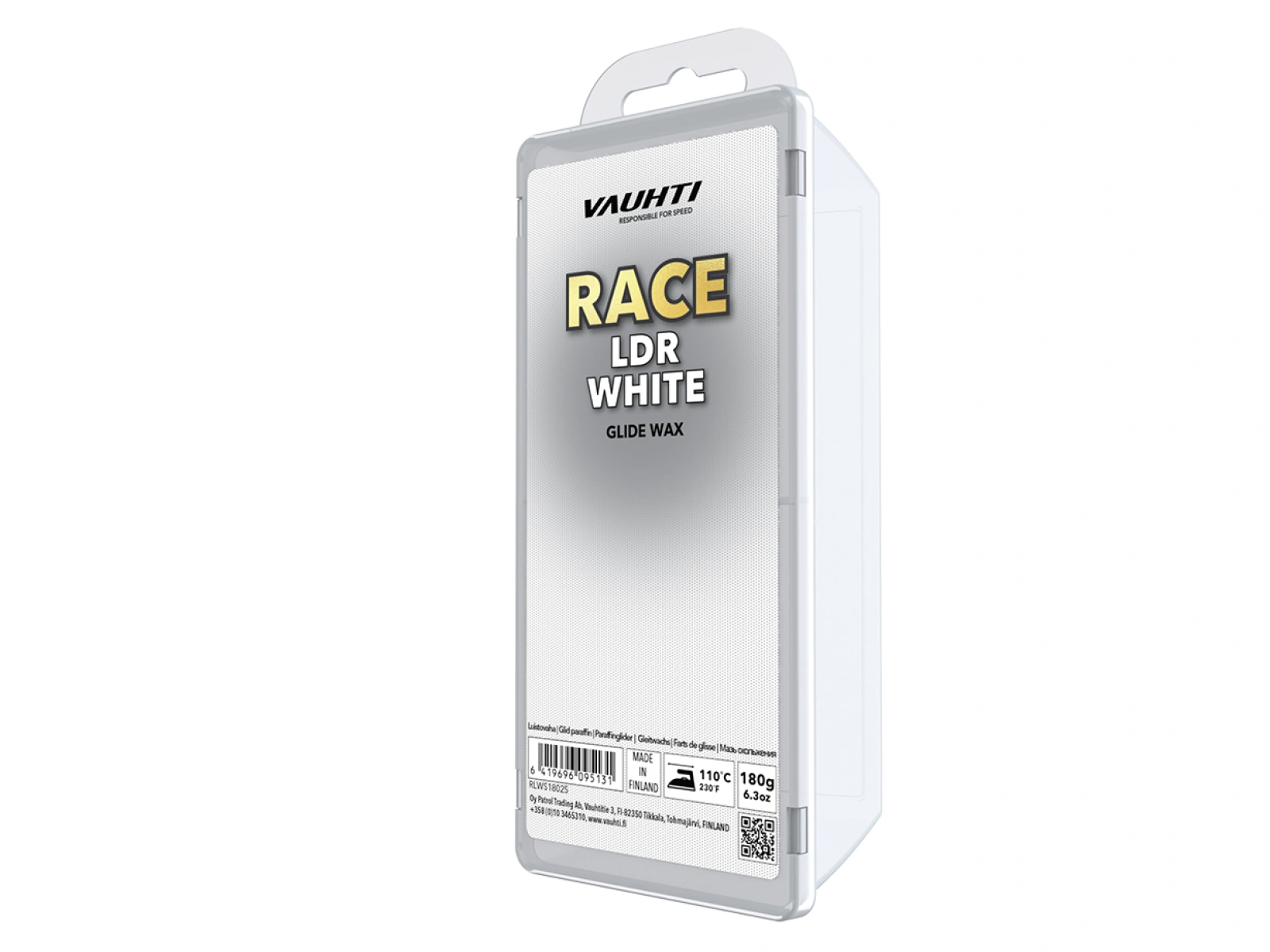 Vauhti RACE LDR WHITE 180 g