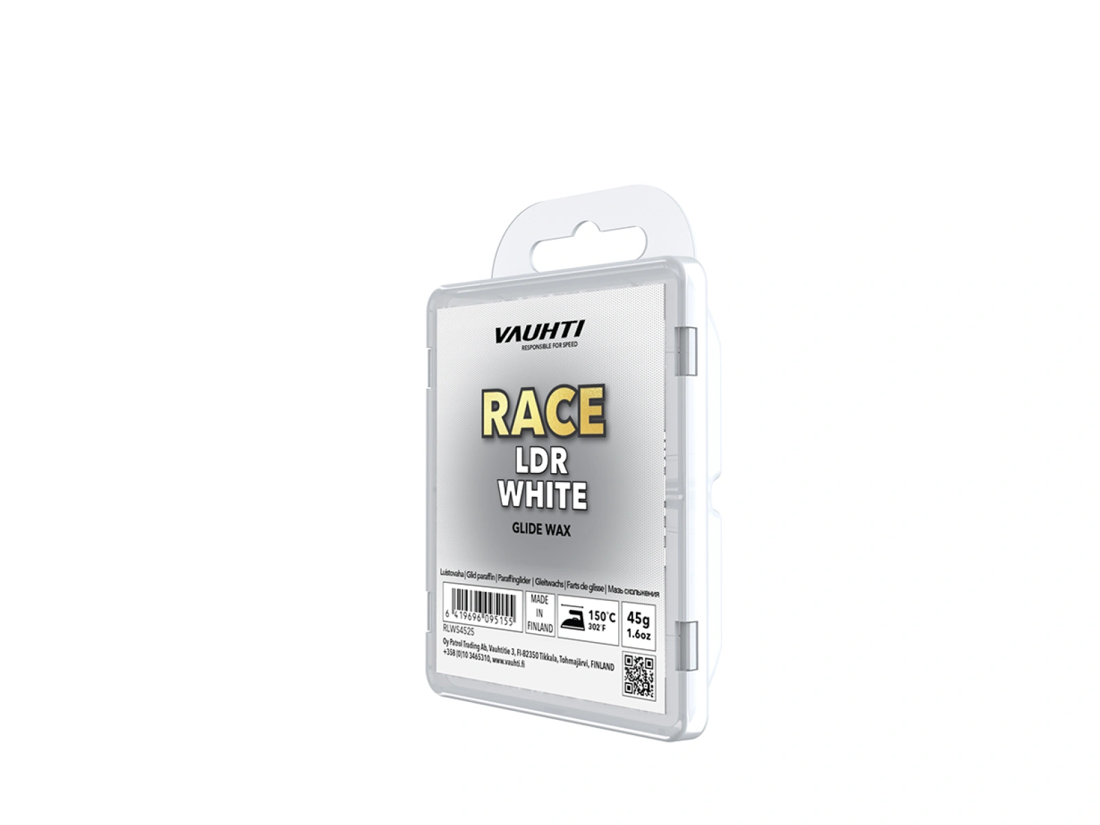 Vauhti RACE LDR WHITE 45 g