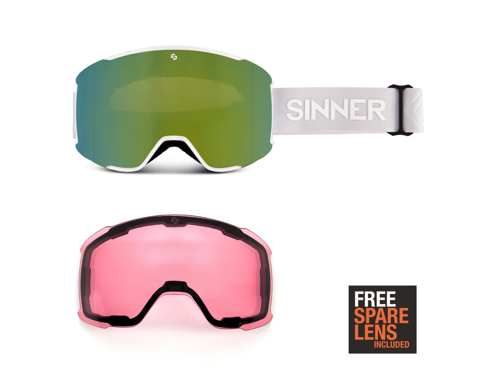 Sinner SNOWFLAKE MATTE WHITE