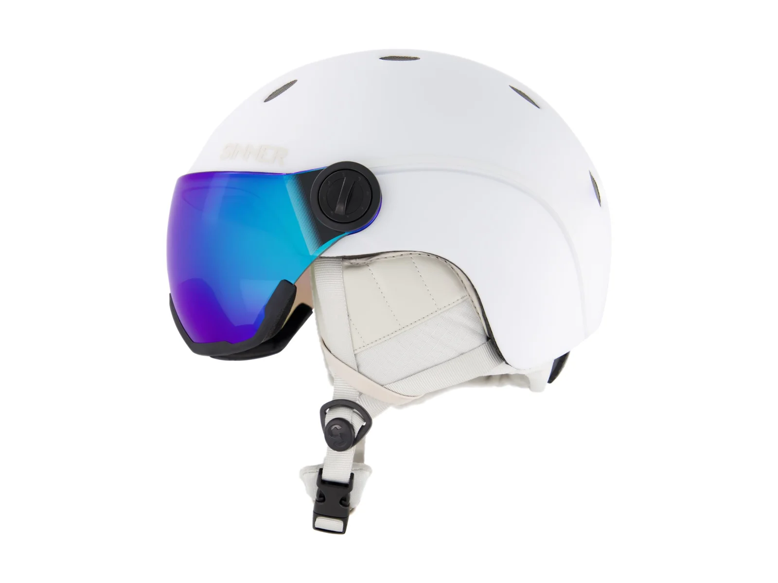 Sinner TITAN VISOR MATTE WHITE