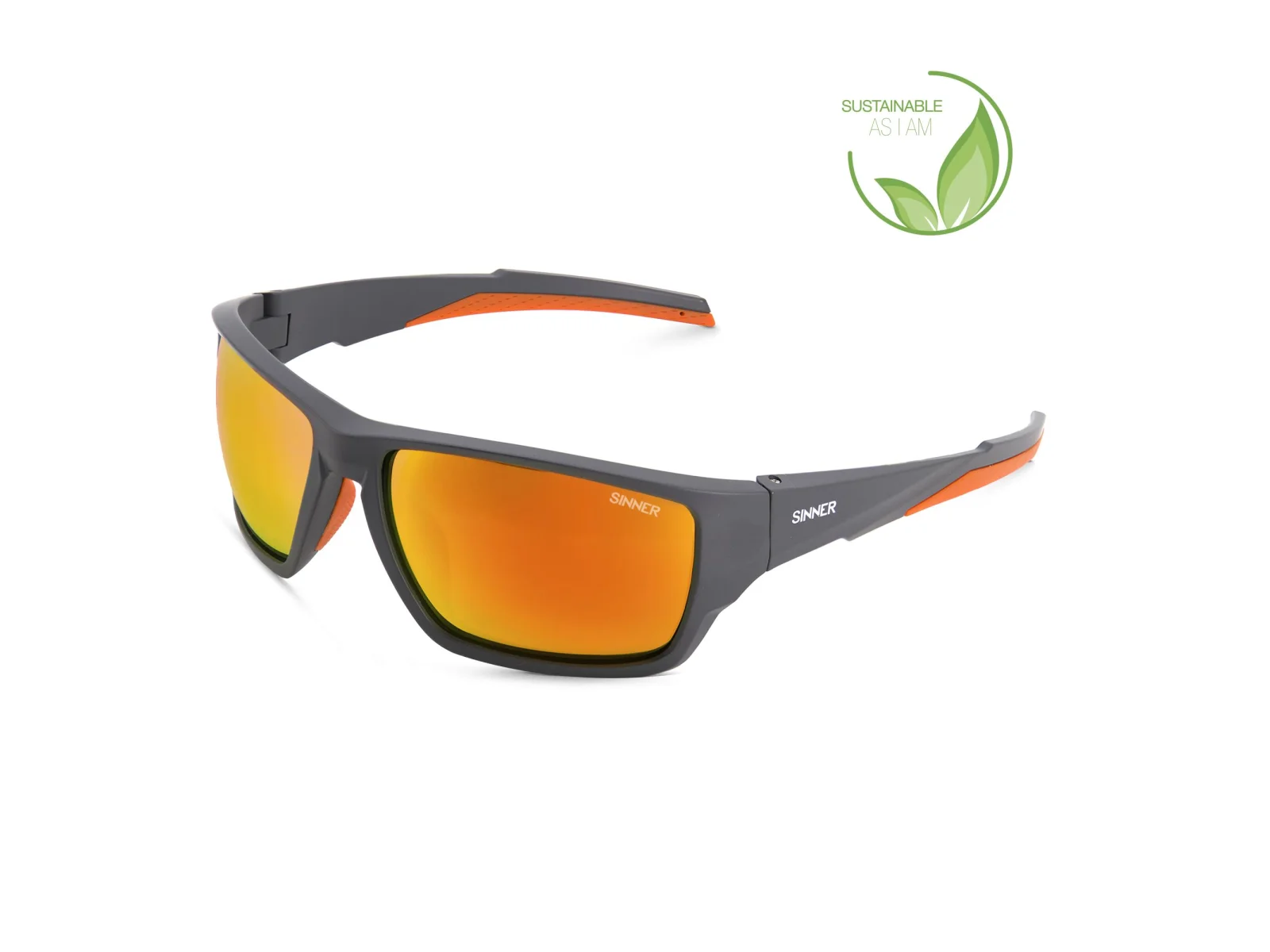 Sinner JACARA MATT DARK GREY- SINTEC® ORANGE