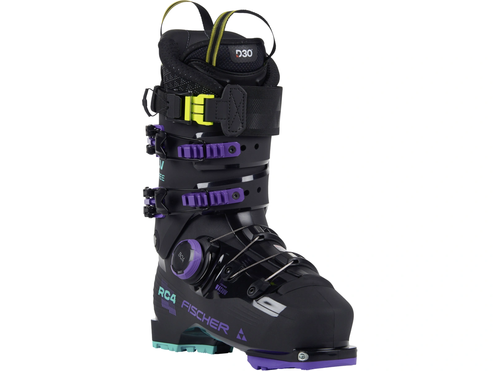 Fischer RC4 FREE 120 LV VAC BOA BLACK 25/26