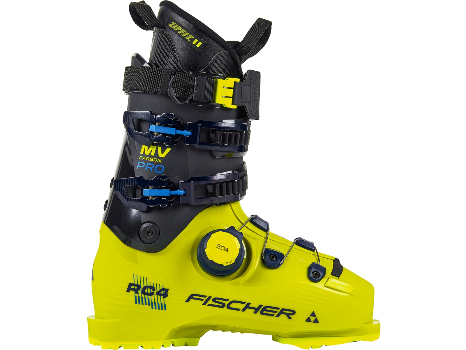 Fischer RC4 CARBON PRO MV BOA YELLOW/CARBON 25/26