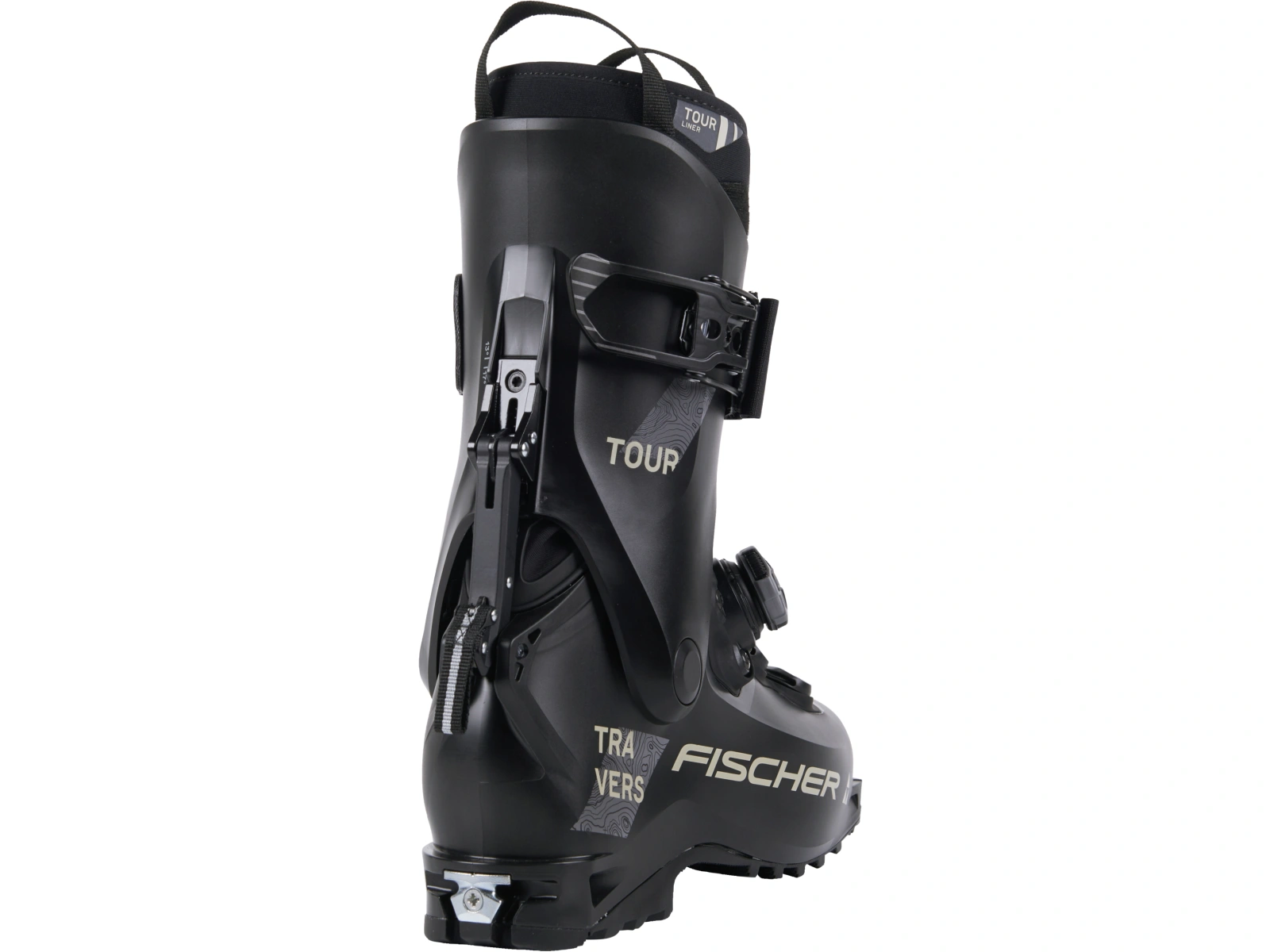 Fischer TRAVERS TOUR BLACK/BLACK 25/26