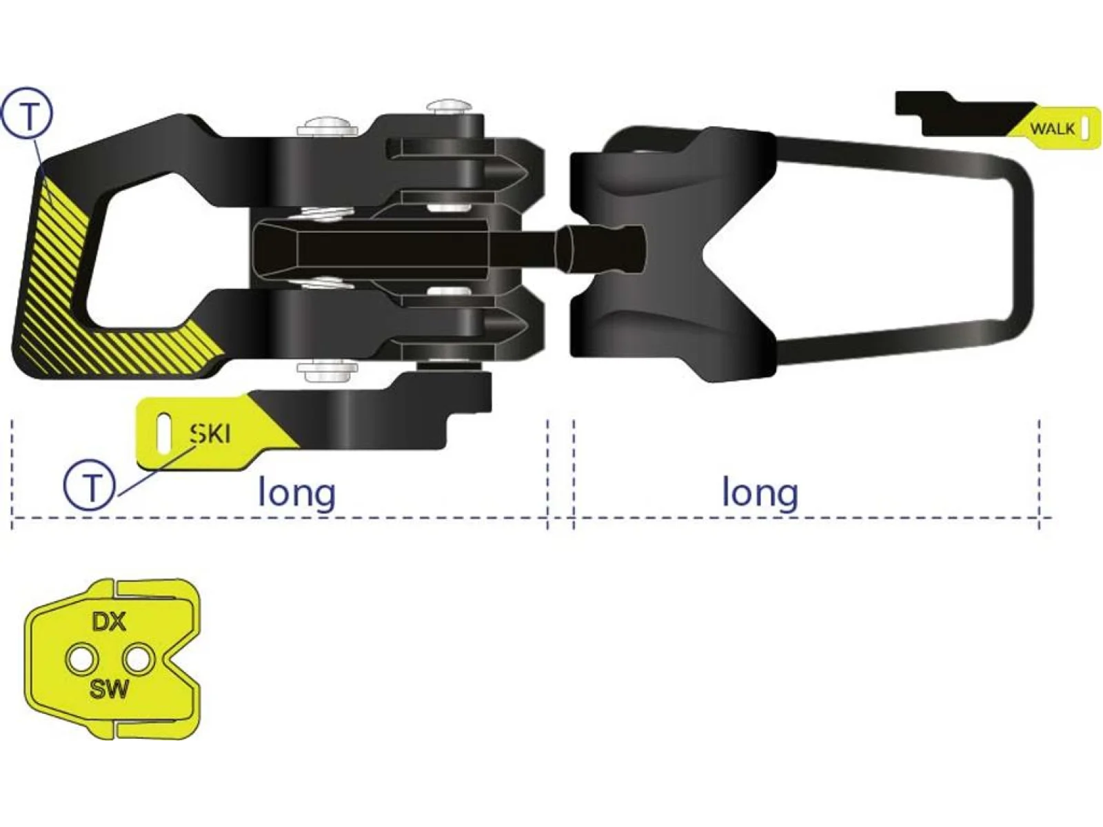 Přezka Fischer na lyžáky RANGER MV